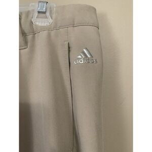 Adidas Golf Sport Pants Mens Sz 32x34 Beige RN 88387 CA 40312